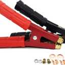 100A/800A/1500A Heavy Duty Crocodile Clamp Pure Copper Car Battery Charger Clamps Power Replacement Battery Alligator Clips Jumper Cables Clamp Welding machine clamp-M500-800A