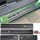 Door Sill Protector for Ford Bronco 2025 2024 2023 2022 2021 Accessories 4 Door, Car Door Step Guard Cover Kit Door Edge Guards