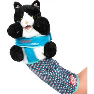 Interactive Toys for Cats Dogs, Indoor Cat Play Gloves, Puppet Wrestling Toy Gloves for Handling Aggressive Cats, Scratch Resistant Arm Protection for Cat Training, Grooming, Bathing (C001)