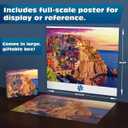 Buffalo Games - Sapphire Select - Cinque Terre Sunset - 1000 Piece Jigsaw Puzzle Challenging & Fun Blue Core Puzzle Board Giftable Display Box - Full Size Poster Included