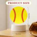 VIHOSE 10 Pcs Softball Senior Night Gifts Softball Gifts Bulk LED Night Lamp for Girls Acrylic Light LED Lamp for Sports Team Club Lovers Goodie Favors
