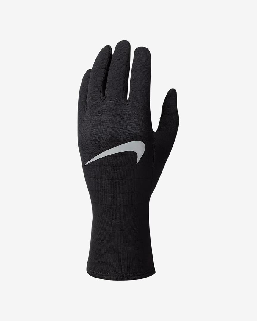 Nike Women's Therma-FIT Cold Weather Running Gloves - Touchscreen Compatible Fit for Her (1 Pair) (Black, S)