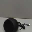 USB Computer Speaker for Laptop, External Speakers for Desktop Computer with Crystal Clear Sound, Rich Bass and Volume Buttons, Plug-N-Play (Black)