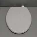 Little2Big Toilet Seat with Built-In Toddler Potty Training Seat, Slow Close, Easy to Install, Made in USA, ELONGATED, White