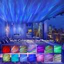 Rossetta Star Projector, Galaxy Projector for Bedroom, LED Night Light Aurora Projector with Bluetooth Speaker, White Noise, Timer and Remote, Room Decor, Gifts for Kids, Adults, Christmas, Birthday