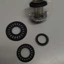 TubShroom Ultra Revolutionary Bath Tub Drain Protector Hair Catcher/Strainer/Snare Stainless Steel, Single Pack