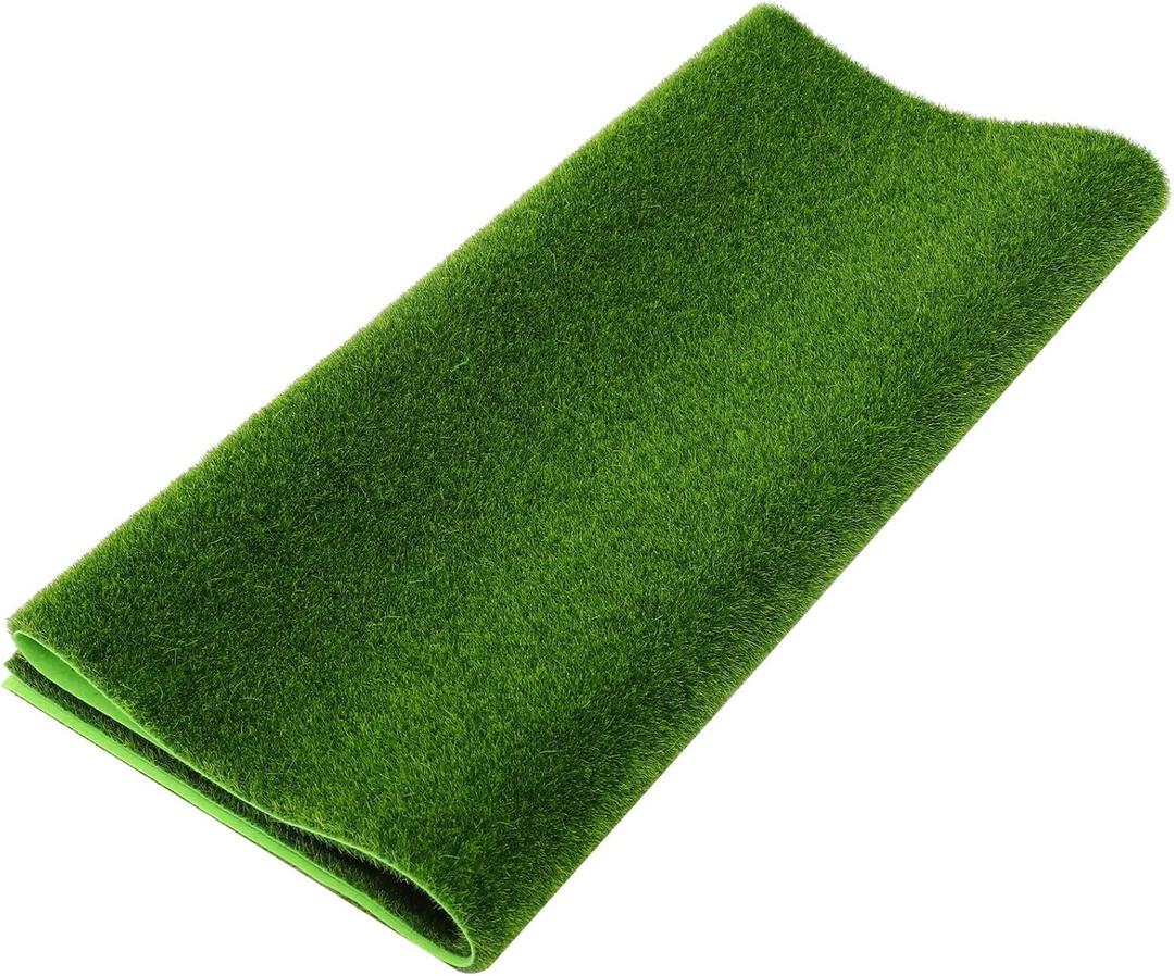 Lifelike Moss Mat Artificial Grass Panel Decorative Fake Moss Turf for DIY Micro Landscape Indoor Outdoor Gardening Decor