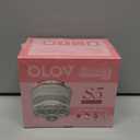 Electric Razors for Women,OLOV Beauty 5-in-1 Rechargeable Shaver for Lady Legs,First Trimmer for Teen Girls Underarms & Body & Hair (White)