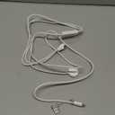 Multi Charging Cable, 100W Dual USB C Charger Cable, for Apple Watch Charger, 3 in 1 Fast Charging Cable, iPhone 17/16/15 Pro, iPad, MacBook, AirPods, Nylon Braided Travel Cable