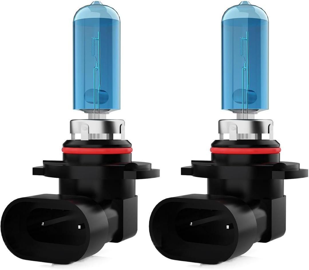 Light Bulbs Fit For Ford Edge 2011-2014, 9012 High Low Beam High Performance Halogen Headlight Bulb Combo, 6000K White Light, Pack of 2