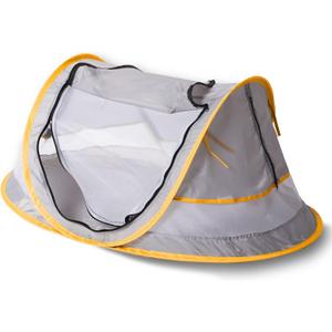 Baby Beach Pop Up Tent - UPF 50+ Sun Shade with Mosquito Net, Sun Shelter for Girls Boys, Beach Umbrella for Infant (Orange) Baby Beach Pop Up Tent - UPF 50+ Sun Shade with Mosquito Net, Sun Shelter for Girls Boys, Beach Umbrella for Infant (Orange)