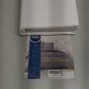 Nestl White Duvet Cover Queen Size - Soft Double Brushed Queen Duvet Cover Set, 3 Piece, with Button Closure, 1 Duvet Cover 90x90 inches and 2 Pillow Shams