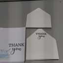 Fumete 50 Set Funeral Thank You Cards with Envelopes and Stickers Thank You Sympathy Cards with Meaningful Message Bereavement for Funeral Family Loved Ones Celebration of Life(Dove)