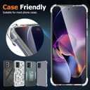 Fotbor 3 Pack for Motorola Moto G Stylus 5G (2024) Tempered Glass Screen Protector, 9H Hardness Shatterproof, HD Clear Film Sensitive Touch Case Friendly Bubble Free