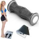 Foot Roller Foot Massager with Trigger Points Relieve Plantar Fasciitis for People Stand or Walk Often, Foot Pain Plantar Pain Relief Birthday Gift for Mom Dad and Teachers(Black)