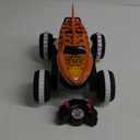 Hot Wheels RC Toy, Remote-Control Monster Trucks Unstoppable Tiger Shark in 1:15 Scale with Terrain Action Tires