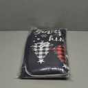 Arttown Merry Christmas Bathroom Rug Set of 3, Plaid Checkered Tree Snowflake 3 Pieces Bath Mats Set, No Silp Washable Cover Floor Rug Decorations for Kitchen Bathroom Bedroom