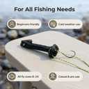 3 x Fly Fishing Magnetic Fly Threader, Fishing Accessory to Easily Rig Small Flies Make Fly Tying Simpler, Works with Most Hooks, tippets, and Fly Style