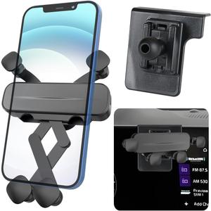 Car Phone Holder Mount for Kia Telluride 2023 2024 2025 Auto Accessories Interior Decoration Mobile Cell Smartphone Bracket