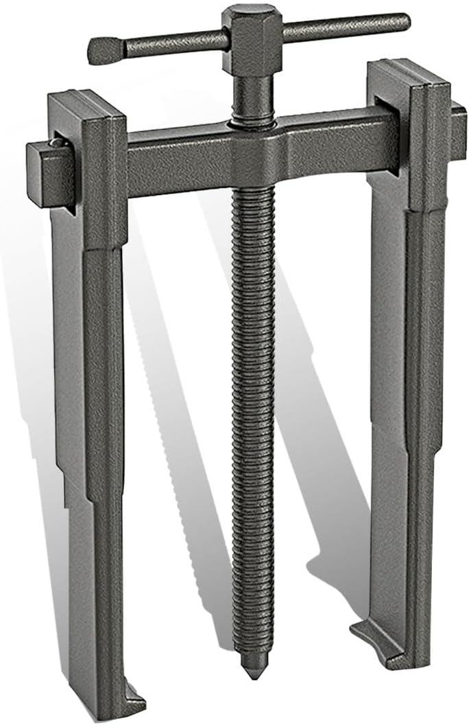 2 Jaw Gear Puller - 8" Carbon Steel Two Jaws Bearing Puller/Remover Tool, Adjustable Car Internal External Removal Tool for Pump Pulleys Flywheels Gears Bearings