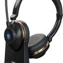 Wireless Headset with Mic for Work,6.0 Bluetooth Headset with Microphone,45 Hours Worktime & Mute Button,Headset with Mic for Pc,iPhone,Computer,Remote Work,Office,Home,Zoom,Skype