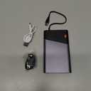 Portable Charger Power Bank, 10000mAh 22.5W PD Fast Charging Powerbank with Built-in USB C Cable, Slim External Phone Battery Pack for iPhone 17/16/15 Samsung S24 Android (Grey)