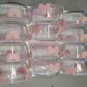 GULFLIN 12 Pack 13oz Small Glass Food Storage Containers with Lids Airtight, Leak-Proof Round Meal Prep Containers Set, Freezer to Microwave Safe, Dishwasher Safe