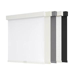 Cordless Blackout Roller Shades, 34" W x 72" H, White
Cordless Free-Stop Design, Built-in Valance, Thermal Insulated Fabric, UV Protection for Home & Office