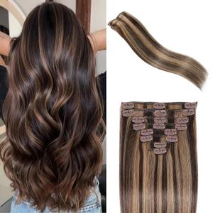 100% Remy Human Hair Length 24" Color #2P6