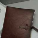 Photo Album 4x6 200 Photos, Genuine Leather Photo Albums with Writing Space with 30 Writing Paper, Travel Family Wedding Kids Graduation Ultrasound Baby Picture Album Scrapbook Photo Album (Simple)