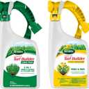 Scotts Liquid Turf Builder 2 Step Lawn-Care with Plus 2 Weed Control and Food, Liquid-Weed and Feed and Fertilizer, 32 oz.