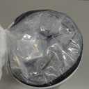 Anzhixiu Concave U Surface Donut Pillow for Tailbone Pain Cradle Tailbone Reducing Pressure on Pelvis- Hemorrhoid Pillow for Office, Car, Home Seat- Black/Gray