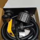5 GPM Fuel Transfer Pump for DeWalt 20V Battery, 71" Hose Auto-Stop | Gas Can Pump Battery Operated, 31.5" Suction Tube, Auto-Stop Beep 4 Adapters For Gasoline, Kerosene, Lawn Mower, Tool Only