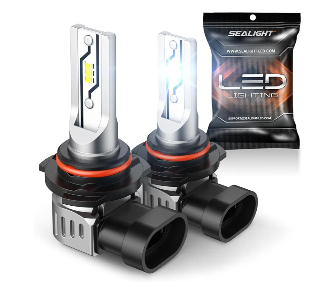 SEALIGHT H10 LED Fog Light Bulbs or DRL, 12000LM 9140 9145 Fog Lights LED Bulbs 600% Brightness Upgrade, 1:1 Size 100% Successful Installation for Trucks Cars, Interior Lighting