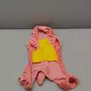 DELIFUR Dinosaur Dog Halloween Costume Pet Dino Hoodie for Small Dogs Cats (L, Pink)