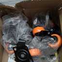 2" Caster Wheels, Casters Set of 8 Heavy Duty - ASRINIEY Orange PU Castors, Top Plate Swivel Wheels, 8-Pack Industrial Casters with Brake, Locking Casters for Furniture and Workbench