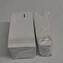Vplus 200 Pack Paper Napkins Guest Towels Disposable Premium Quality 3-ply Dinner Napkins Disposable Soft, Absorbent, Perfect for Kitchen, Wedding, Parties, Dinners or Events (Gold) (200 Count (Pack of 1))