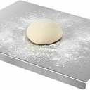 Sakerplus Stainless Steel Kitchen Cutting Board with Lip
304 Metal Cutting Boards for Kitchen, for Baking, Meat, Vegetables & Bread, Clean Food Prep Pan, Small Chopping Boards, size 16x12x0.8 in