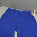 ODODOS Men's Athletic Shorts with Pockets 7" Quick Dry Lightweight Workout Gym Running Shorts, Royal Blue, Small