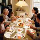 Friendsgiving Plates and Napkins Sets for 50 Guests, Thanksgiving Paper Plates and Napkins Party Supplies for Thanksgiving Friendsgiving Party Decorations