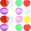 IMIKEYA 50pcs Clear Fillable Vending Machine - Colorful Plastic Balls for Crafts - Decorations and