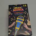 Grab Microphone Music Board Game, Drop the Karaoke Mic Party Games for Adults, Family, 2-10 Players - Hilarious Singing Trivia with 280 Song Lyrics (140 Cards) and 10 Blank Cards for Game Night, Gift (Black)