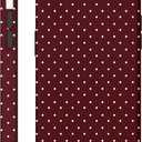 Aesthetic Cases for iPhone 16e, Red Polka Dot Design, Hard Hybrid 2-Layer Cover, Protective Scratch Resistant Shell