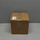 Ceramic Flower Vase, 5.5-Inch Black Pottery Rustic Farmhouse Boho Vase, Handcrafted Decorative Vase for Home Decor, Centerpieces, Table, Living Room, Mantel, Shelf