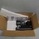 Poafamx Aquarium Chiller, DC12V Aquarium Cooling Fan with 3-Speed Adjustable Controller, Cross-Flow Fish Tank Cooler for Axolotl, Automatic Temperature Control Aquarium Cooler (3W) (Black)