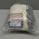 4 Pack Cable Knit Christmas Stockings 18'' Large Plush Knitted Stockings Neutral Christmas Ornaments Rustic Farmhouse Boho Xmas Decorations for Family Holiday Decor