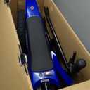 Razor MX125 Dirt Rocket Electric-Powered Bike with Authentic Motocross Geometry, Rear-Wheel Drive,100-watt, high-Torque, Chain-Driven Motor, for Kids 7+, Blue