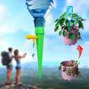 20 Pack Multi Caliber Self Watering Spikes for Plant,Adjustable Plant Dripper,Plant Watering Inserts for Garden,Vacation Plant Waterer Indoor & Outdoor Drip Irrigation