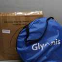 Glymnis Pop Up Beach Tent Beach Shade Tent for 1-4 Persons Sun Shelter UPF 50+ Enclose Zipper Door Portable Easy Up Beach Tent