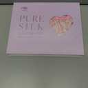 LitBear 100% Mulberry Silk Bonnet for Sleeping Women, 6A 22 Momme, Large Double-Layer Silk Hair Wrap with Tie Band (Pink)